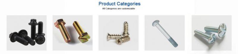 Customized Fasteners Copper Steel Hexagon Socket Round Head Screw DIN908