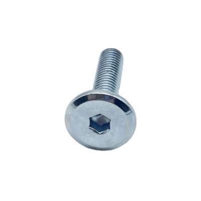 Flat Head, Hex Socket, Machine Screw