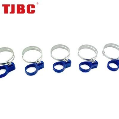 High Quality 65mn Zinc Plated Adjustable Spring Band Hose Clamp