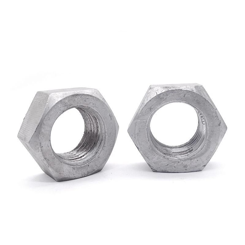 Carbon Steel DIN934 HDG Hot DIP Galvanized Hex Nut