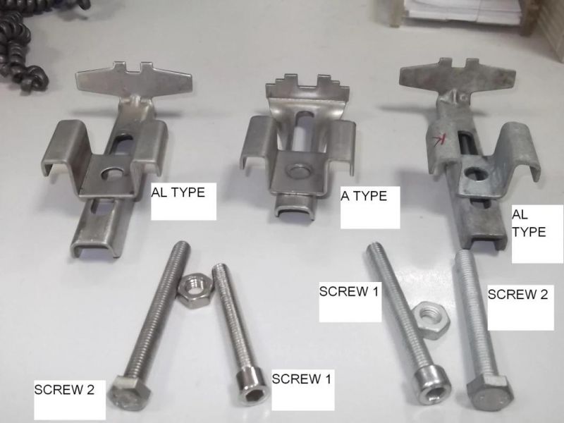 Galvanized Grating Installation Saddle, Steel Grating Clamps, Grating Clip
