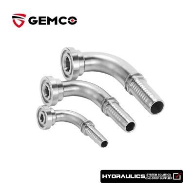 Pneumatic Hydraulic Brass Shape Pipe Adapter Hose Barb Fitting