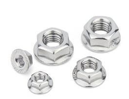 304 Stainless Steel Flange Nut 316 Hexagon Gasket Locking Screw