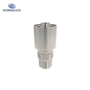 Stainless Steel Hydraulic One Piece Bw NPT Male Pipe Hose Fittings