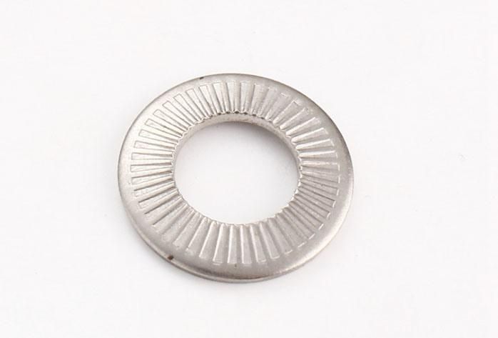 Carbon Steel Serrated Tooth Knurling Conical Spring Washers