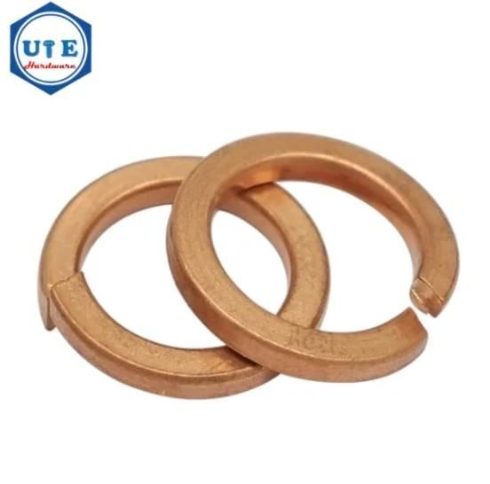 DIN127 Brass Spring Washer Bronze Copper Brass Split Spring Lock Washer M2.5 M3 M4 M5 M6 M8 M10 M12 M16 M18 M20 M24 M25 M27