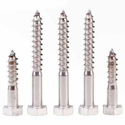 Hex Head Flange Tapping Hexagonal Wood Screw ASME/ANSI B 18.6.5m-2000 Flange Screw Self Tapping Screw