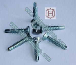 Screw/White Color Zinc Coated Phillips Drive Self Drilling Screw