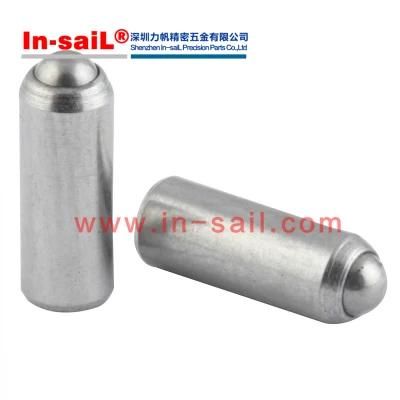 Press-Fit Long-Nose Spring Plungers with Steel Nose 8683A67