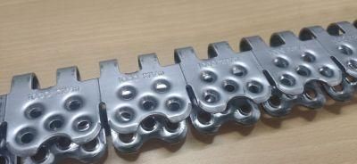 R2 R5 R6 Rivet Hinged System Stainless Steel Conveyor Belt Lacing Belt Fastener for Connecting Conveyor Belts