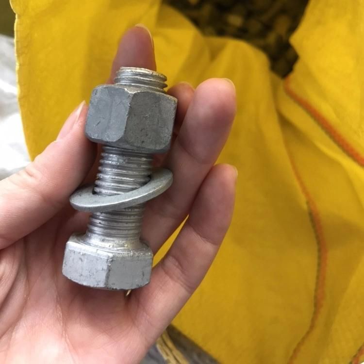 Galvanized Guardrail Accessories (Bolt and Nuts)