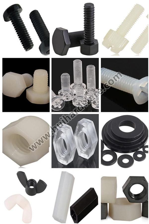 Cheese Head Plastic Nylon Hex Socket Screw M3-M8