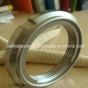 DIN981 Guk Nuk Precision Round Slotted Nylock Nut