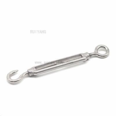 Stainless Steel Rigging Wire Rope J-Type Hook Turnbuckle