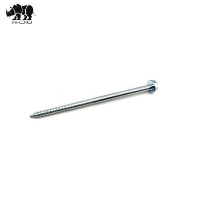 Plating M7 Full Thread / Partial Thread Hex Washer Trox Head Carbon Steel Screw for Wood