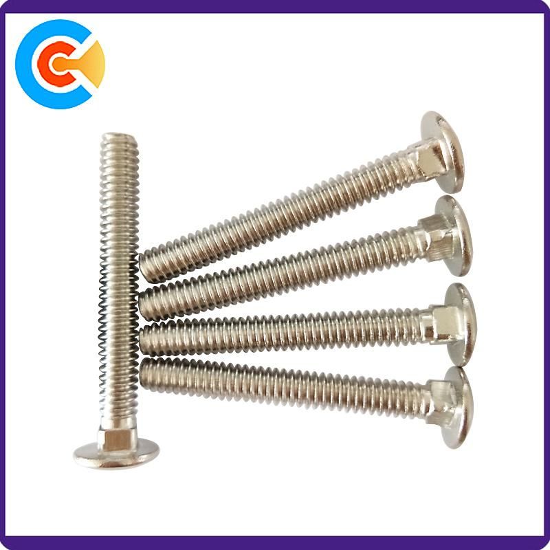 Carbon Steel Grade 4.8/8.8/10.9/12.9 1/4"~5/8" Carriage Screw