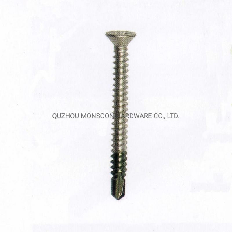 Stainless Steel Countersunk Pan Head Bi-Metal Self Tapping Screws