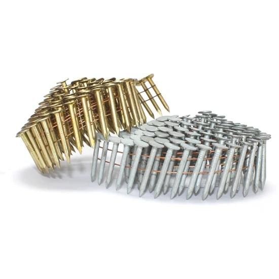 Electro Galvanized Smooth Shank Coil Roofing Nails