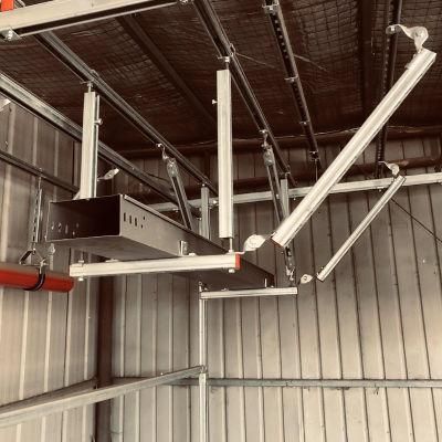 Wind Pipe Anti-Seismic Support and Hanger for Ventilation Duct
