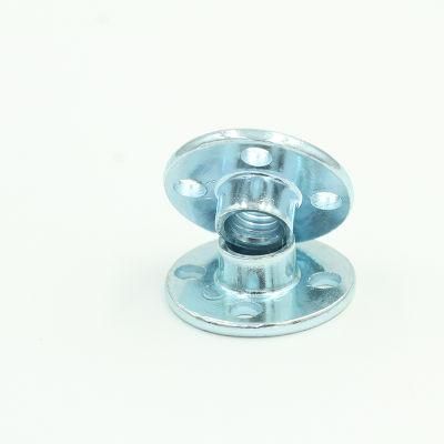 Zinc Plated Stainless Steel 304 Round Head Nut with Hole