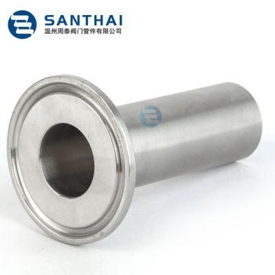 Santhai Brand Non- Standard Sanitary Stainless Steel SS304 SS316L Long Type Clamp Male Adapter