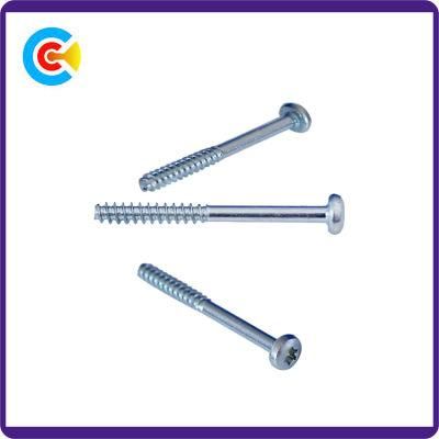 DIN/ANSI/BS/JIS Carbon-Steel/Stainless-Steel Plum/Shrink Rod Tail Self Tapping Screw for Buiding/Railway/Car