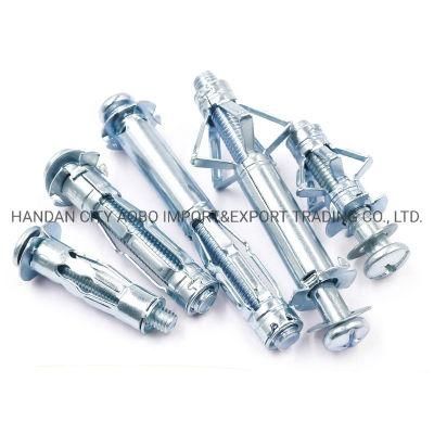 M6 M8 Carbon Steel Zinc Plated Hollow Wall Anchors