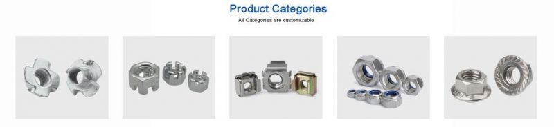 ISO13918 Stainless Steel Knurled Round Body Flat Head Rivet Nut