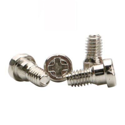 Customized Nickel Plated Low Cap Head Phillips Shoulder Machine Taptite Screws