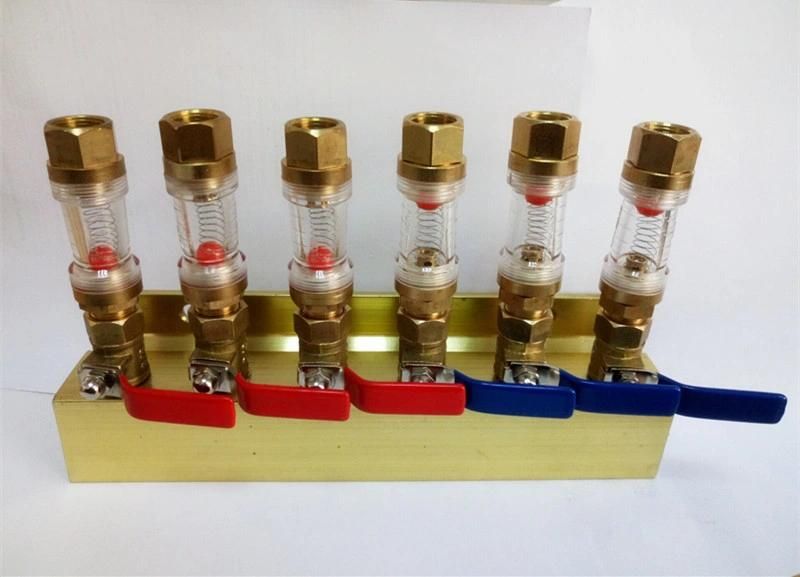 Staubli Rmi Series Brass Ball Valve Manifold for Molding Machine