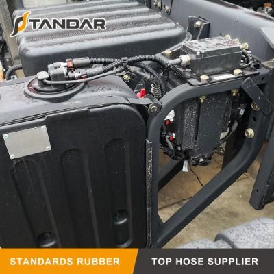 Auto SAE12.61 Quick Connector Nylon SCR Urea Pipe Assembly