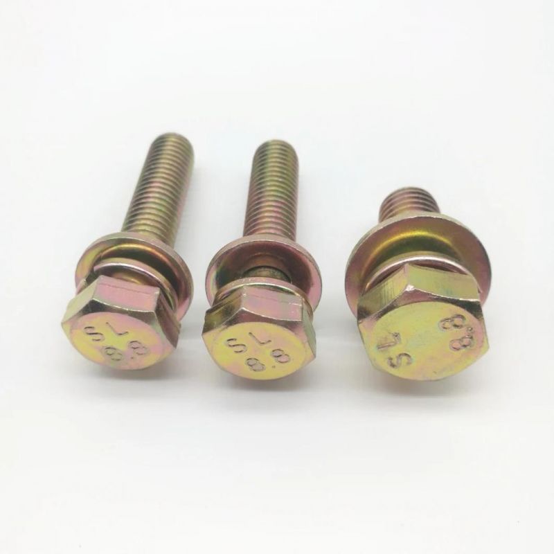 Ppap Level 3 Grade 8.8 Hex Head Bolt with Washer