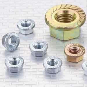 DIN6923 Hex Flange Nuts (DIN, BS, ANSI, GB, ISO)