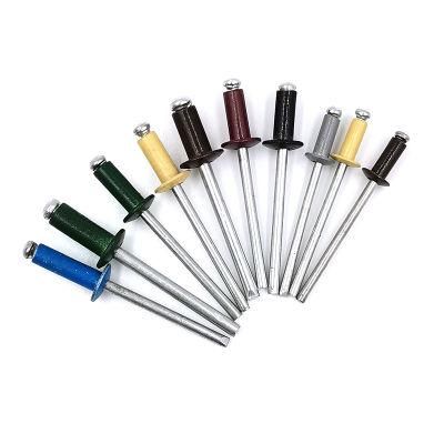 China Wholesale Blind Rivet Manufacturer Aluminum Csk Open End Type Round Head
