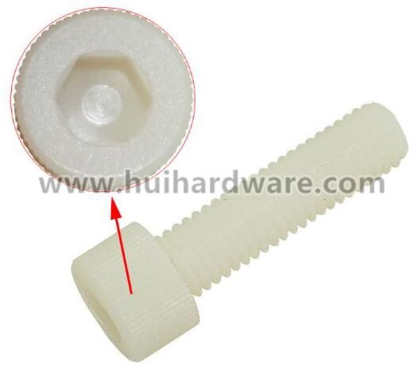 Cheese Head Plastic Nylon Hex Socket Screw M3-M8