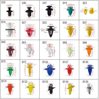 Plastic Push in Rivet Fastener