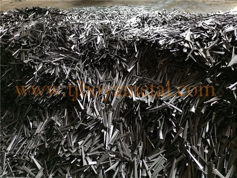 Chinese Factory Concrete Cut Masonry Nails Galvanized Steel Cut Nails