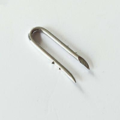 6 mm Black U-Shaped Nail with Sharpened Point