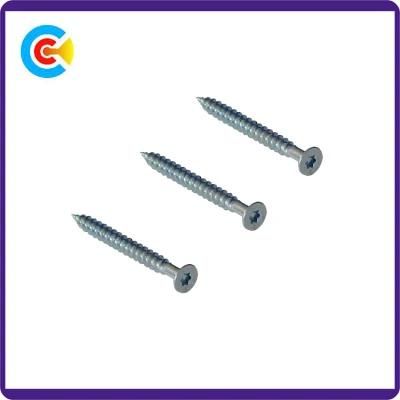 DIN/ANSI/BS/JIS Carbon-Steel/Stainless-Steel Galvanized Countersunk Torx Security Screw