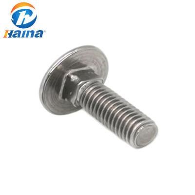 Stainless Steel Carriage Bolt Mushroom Head Square Neck Bolt