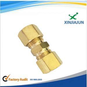China Factory Compression Metals Brass Couples Tube Fitting, Half-Union Gas Adapter, Flare Male Pipe
