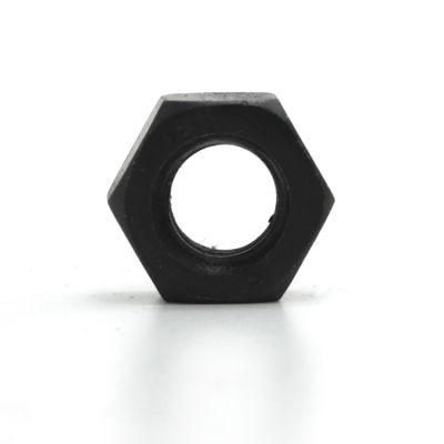 Black - Grade 6h - M24 - DIN934 - Nut - Carbon Steel - Swrch35K/45#