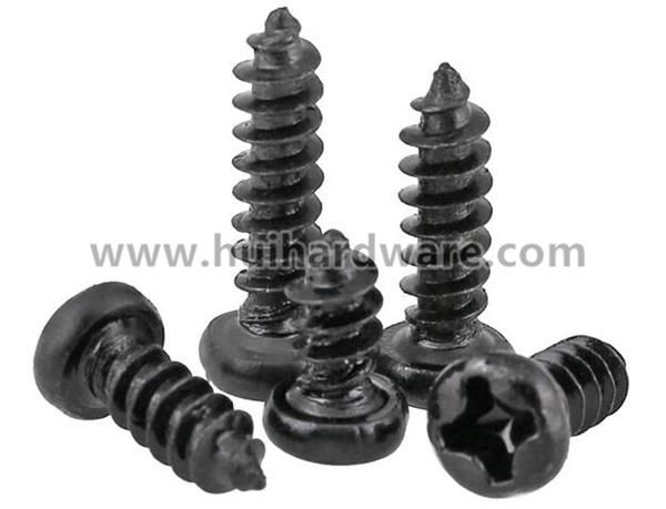 Carbon Steel Galvanized Pan Head DIN 7981 Self Tapping Screws