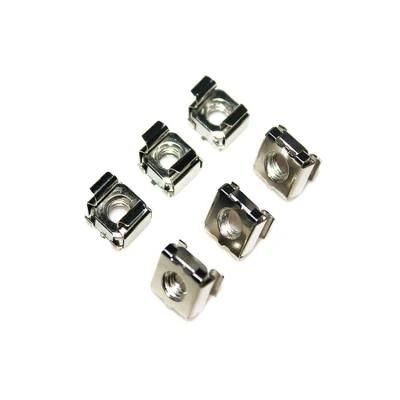 China Factory Stainless Steel Square Weld Lock Spring Cage Nuts for Wood Furniture