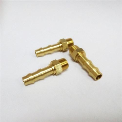 Customized Small Brass Hose Nipple Fitting for Mold Parts