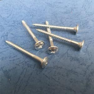 Steel Hardware Cross Recessed Round Head Wood Screw with Washer