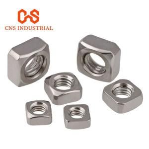 High Quality DIN557 316 Stainless Steel Square Thread Nut Steel Rivet Nut