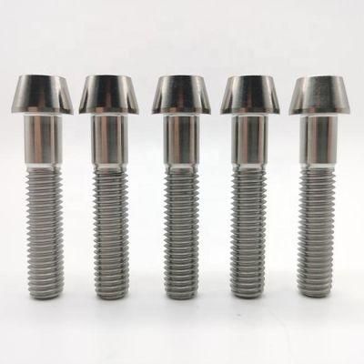 DIN912 Titanium Gr2 Gr5 Alloy Allen Key Titanium Bolts