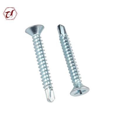 Phillips Drive Modified Truss Head Self Drilling Screws/ Phillip Zinc Wafer Truss Pan Head Self Drilling Tapping Screw/Button Head Screw