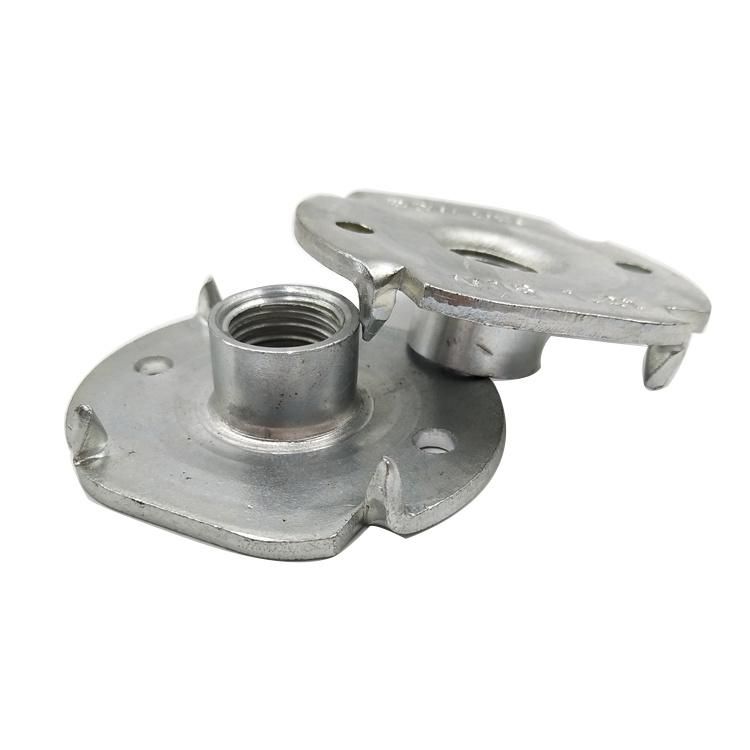 Four Claw Tee Nut DIN1624/DIN 1624 Wood Insert T Nut with Four Prong